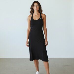Lacoste Black Sleeveless Racerback Dress